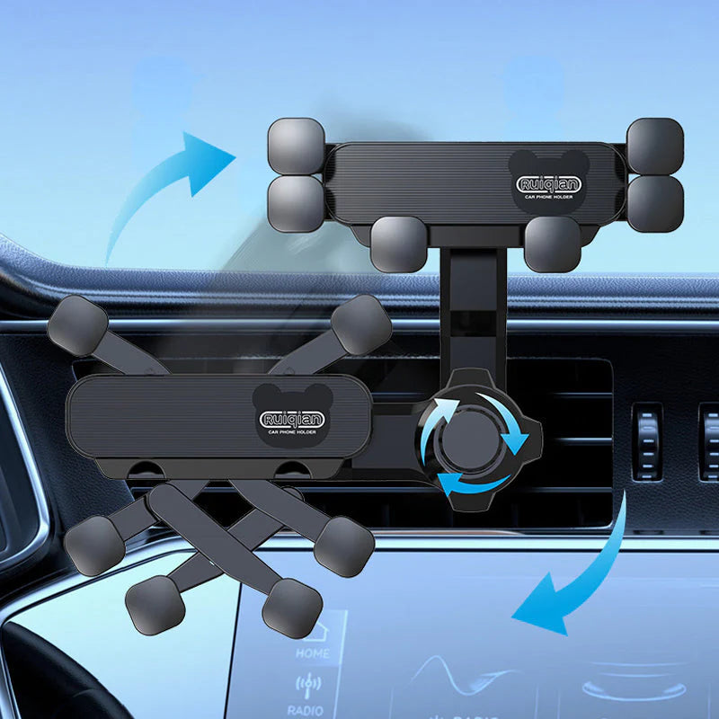 Universal Air Vent Car Phone Mount with 360 Degree Rotation