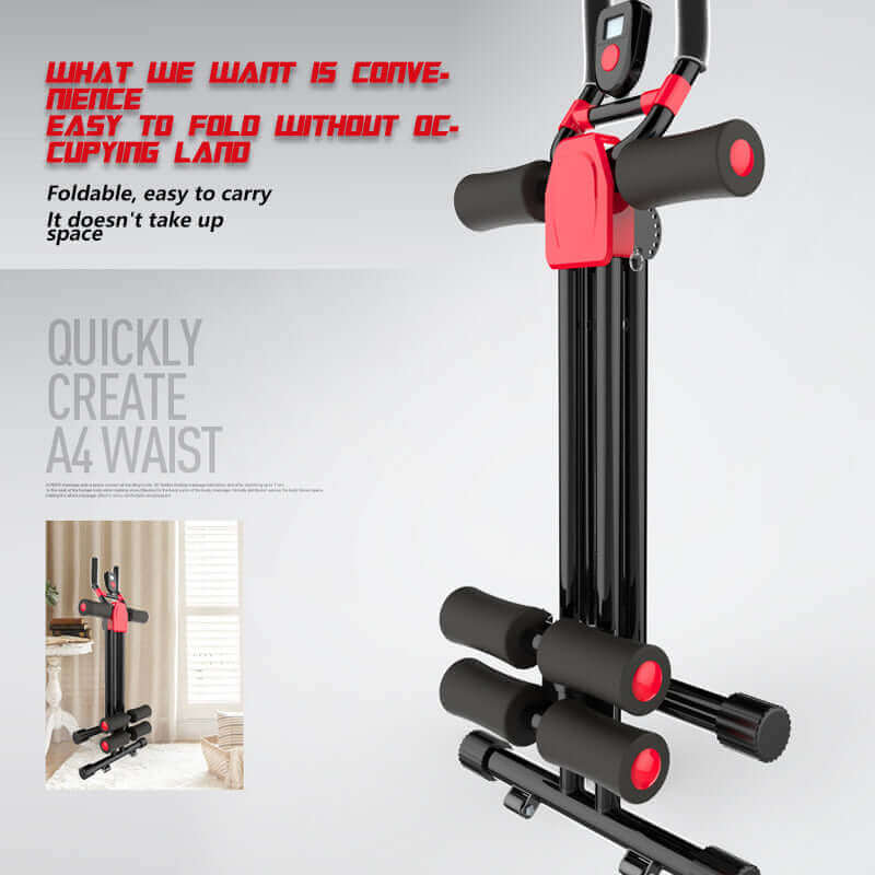 Abdominal exercise machine ab generator