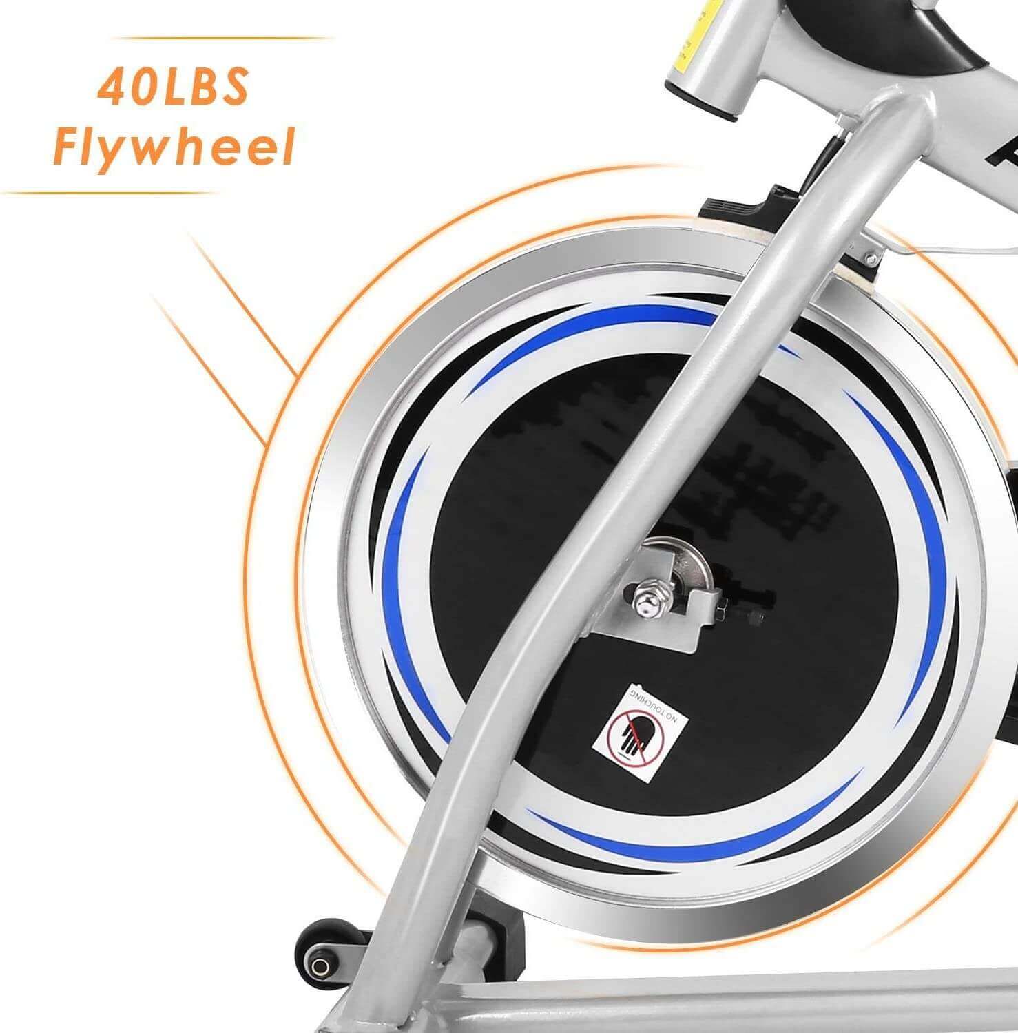 Heavy Duty Domestic Spin Bike Crystal SJ-3373