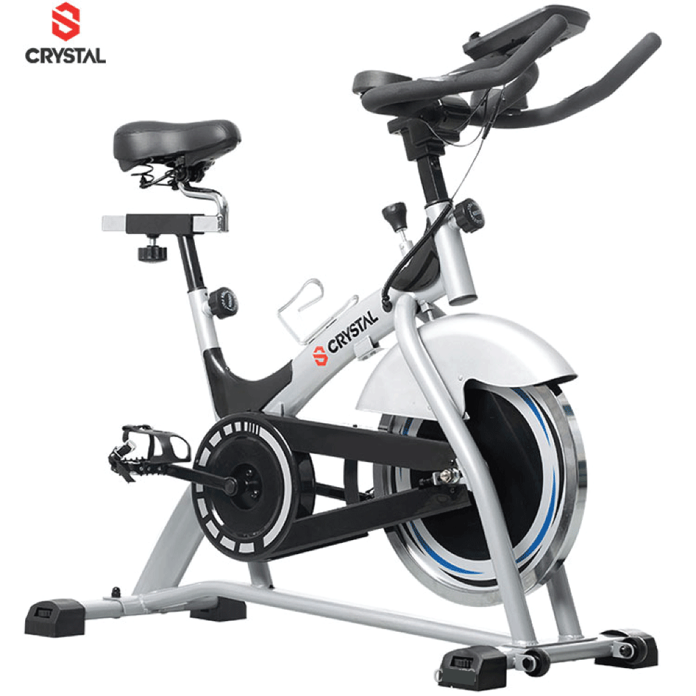 Heavy Duty Domestic Spin Bike Crystal SJ-3373